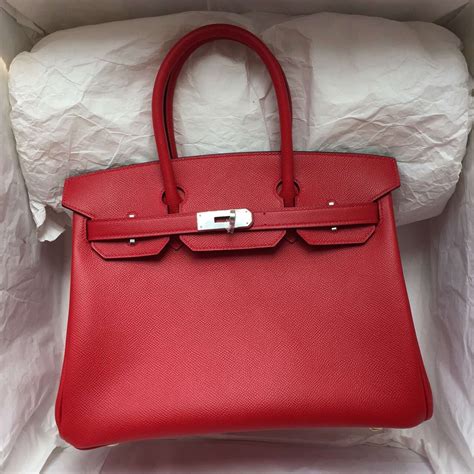 red birkin bag price.